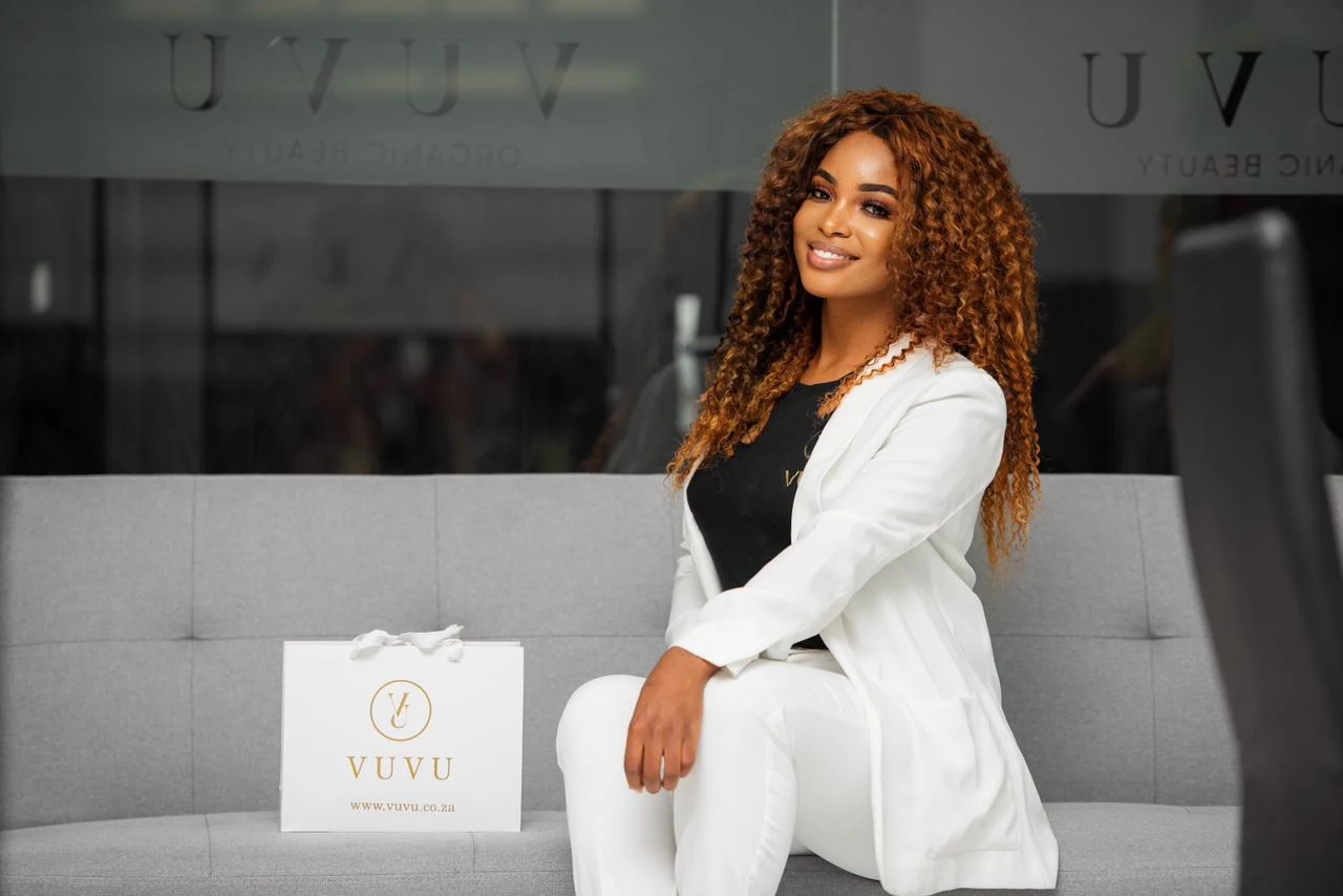 Sandra Vuvu Mauricio, founder of Vuvu Natural Beauty